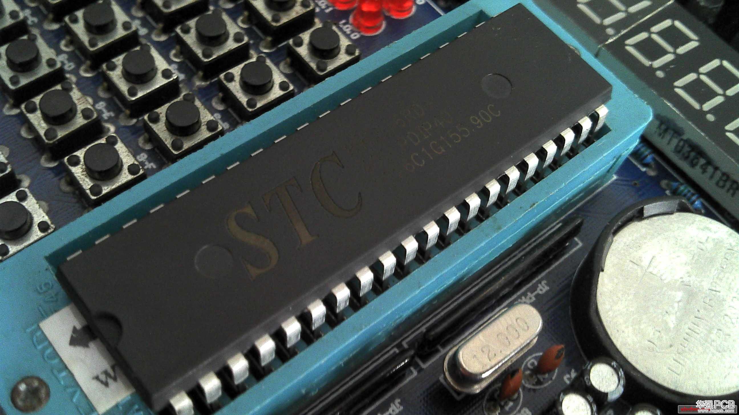 STC89C516+芯片图片